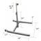 Mount'n Mover Floor Stand - dimensions