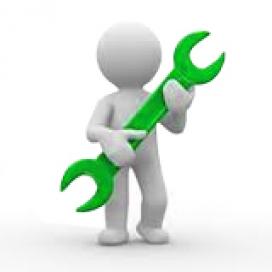 Product Compliance Man with green spanner